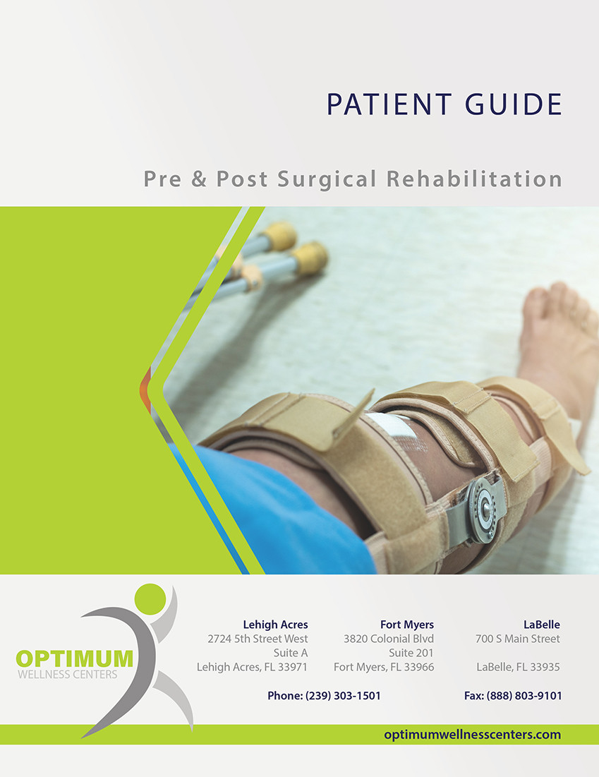 Pre and Post Surgical Rehabilitation Guide Cover Image