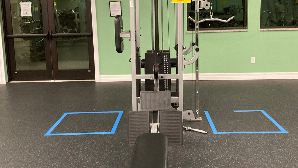 Gym equipment weight machine picture