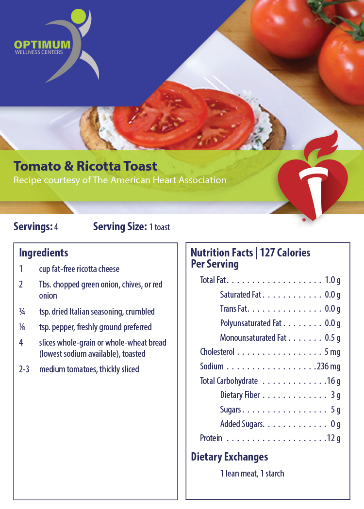 Image of a printable recipe card
